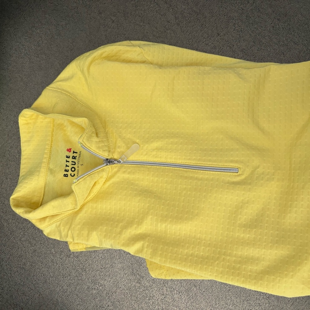 Bette & Court Women's Yellow Top